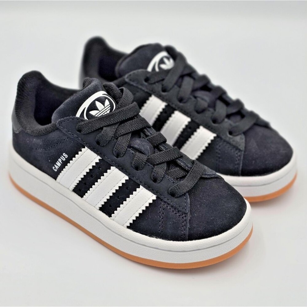 adidas Campus 00s EL C Black White Gum Kids 11K New With Box JI4331